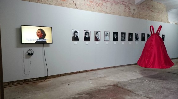 Anka Leśniak, „patRIOTki”, OSTRALE Biennale, Drezno, 2017. fot. z archiwum artystki (źródło: materiały prasowe organizatora)
