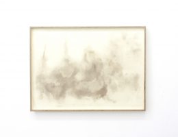 Ella Littwitz, „Aerozol”, 2018 pył, papier, 98 × 67,5 cm dzięki uprzejmości Harlan Levey Projects (materiały prasowe organizatora)