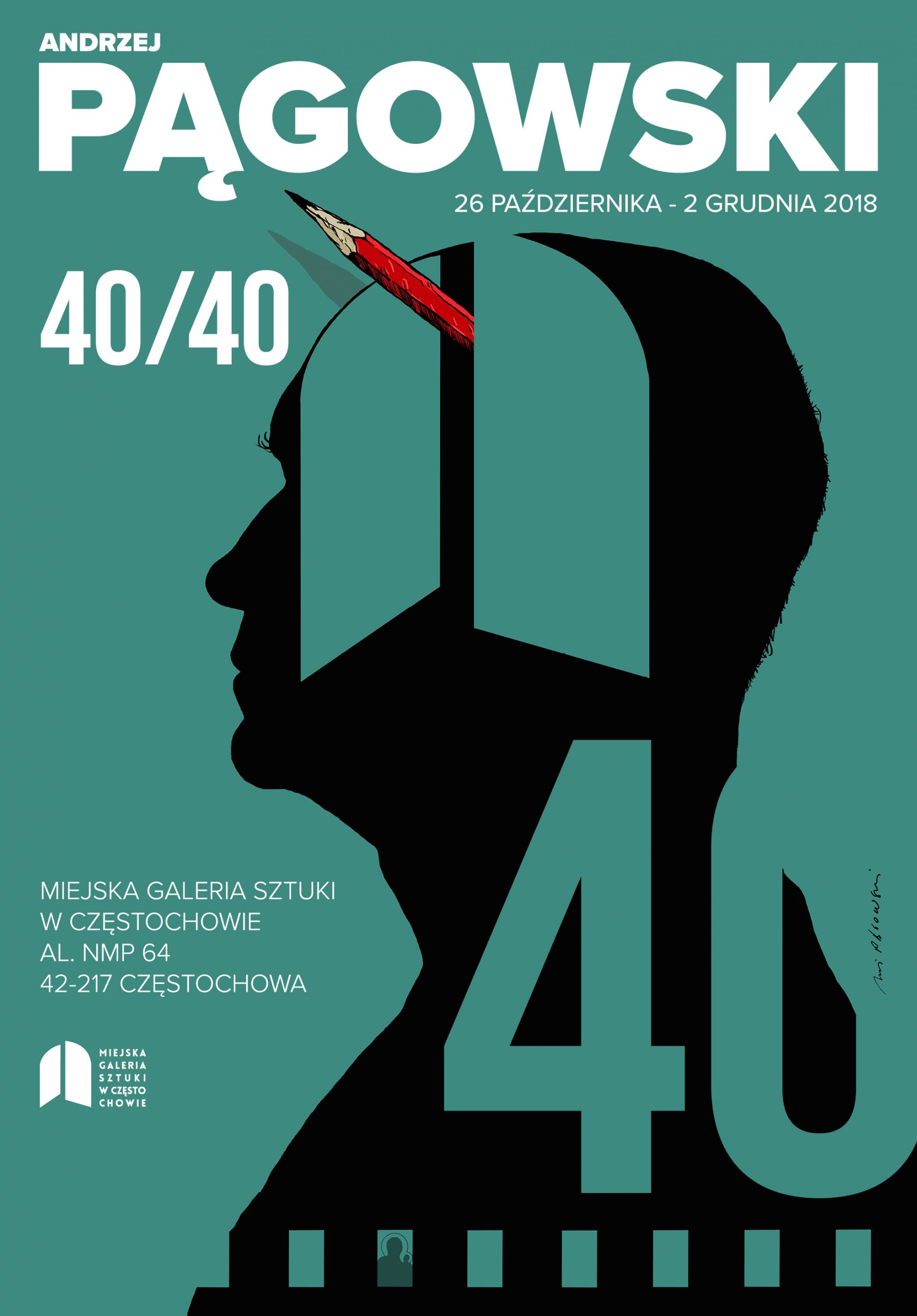 „Andrzej Pągowski 40/40”, Galeria Miejska w Częstochowie (źródło: materiały prasowe organizatorów)