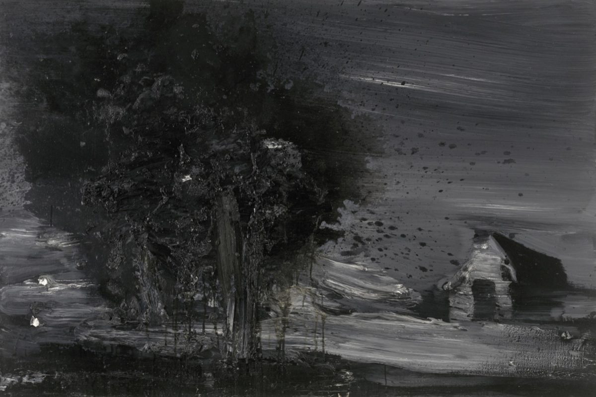 Yan Pei Ming, „International Landscape No.3” , 1998 (źródło: materiały prasowe organizatora)