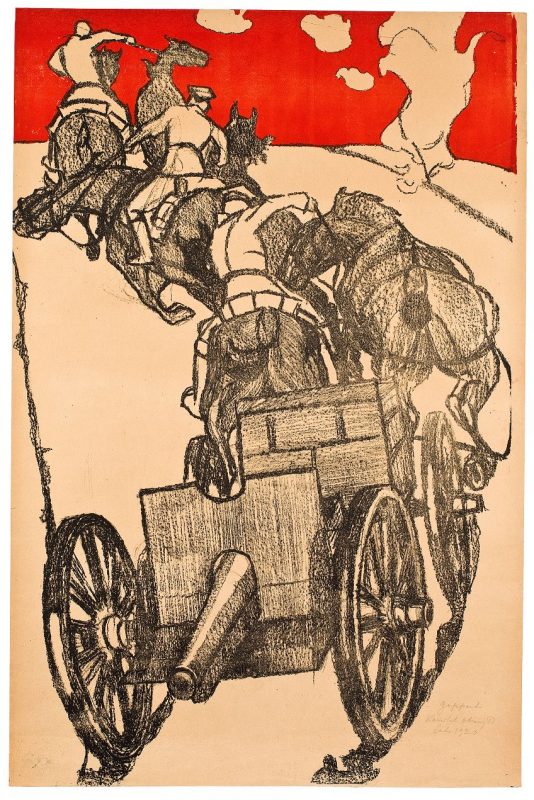 Plakat propagandowy autorstwa Eugeniusza Gepperta, 1920 (źródło: materiały prasowe organizatora)