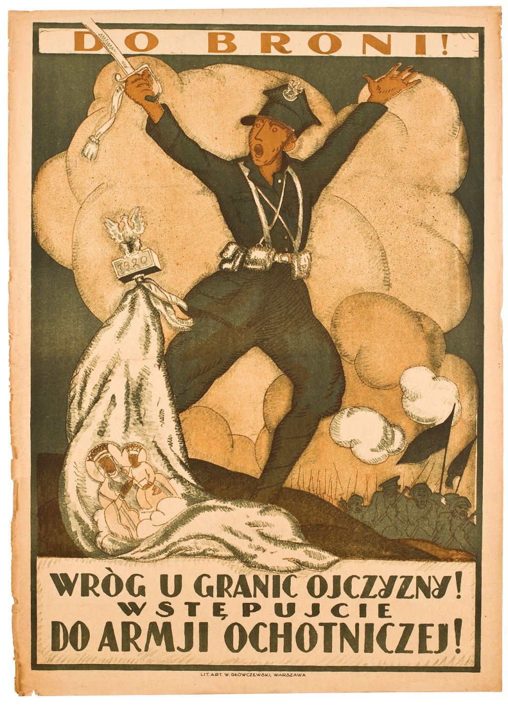 Plakat werbunkowy, 1920 (źródło: materiały prasowe organizatora)