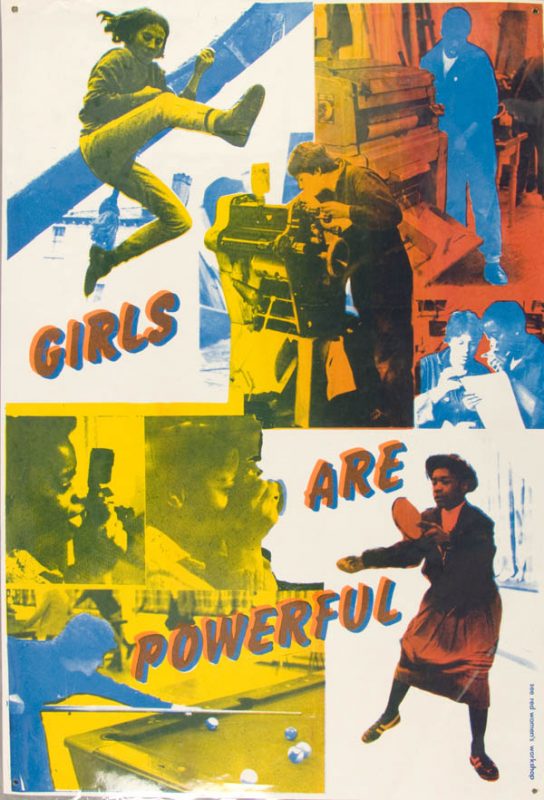 See Red Women’s Workshop, „Girls Are Powerful”, 1979, plakat, na licencji CC BY-NC-SA 3.0 (źródło: materiały prasowe organizatora)