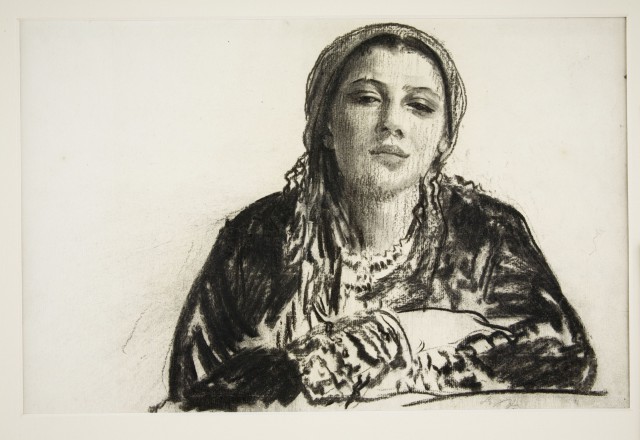 Leon Wyczółkowski, Dziewczyna z okolic Krakowa, 1907, Muzeum Narodowe w Krakowie (źródło: materiały prasowe)