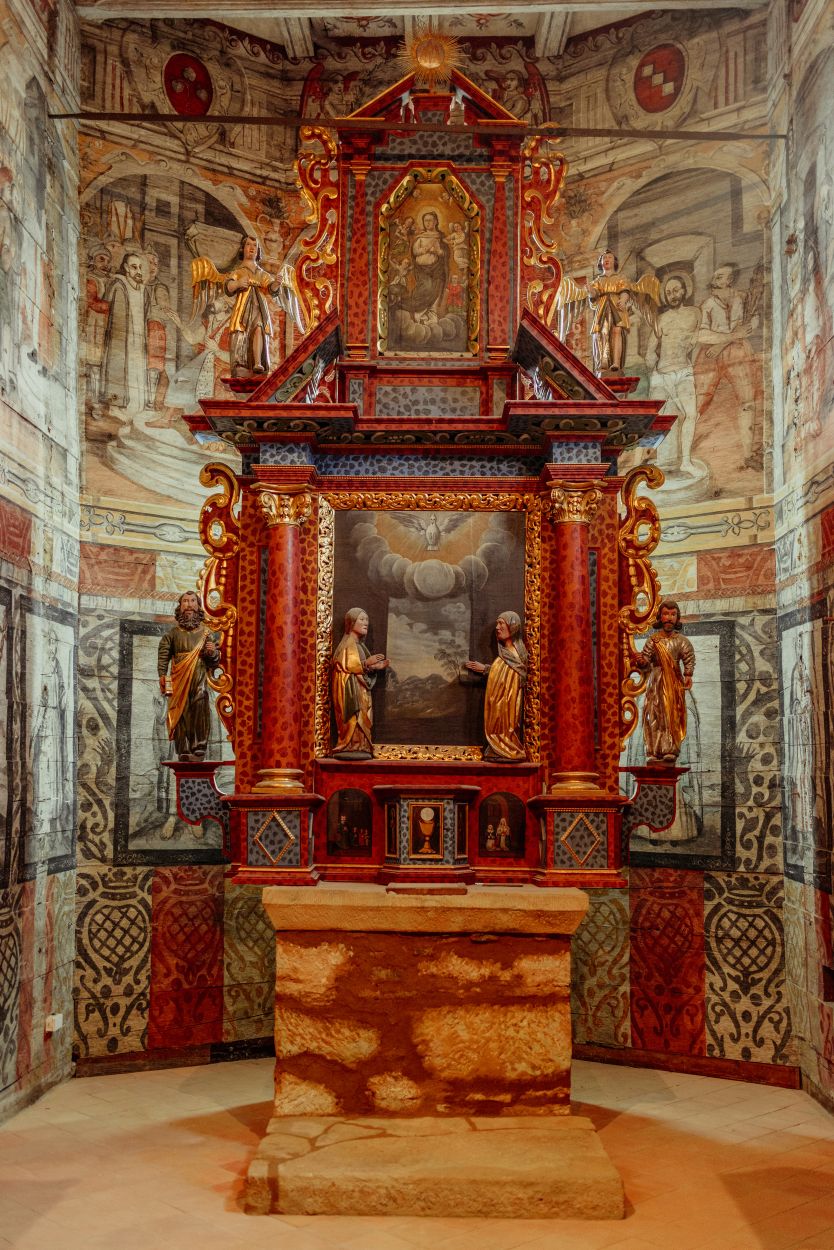 Wnętrze kościoła pw. Nawiedzenia NMP w Iwkowej, fot. K. Schubert (źródło: materiały prasowe)